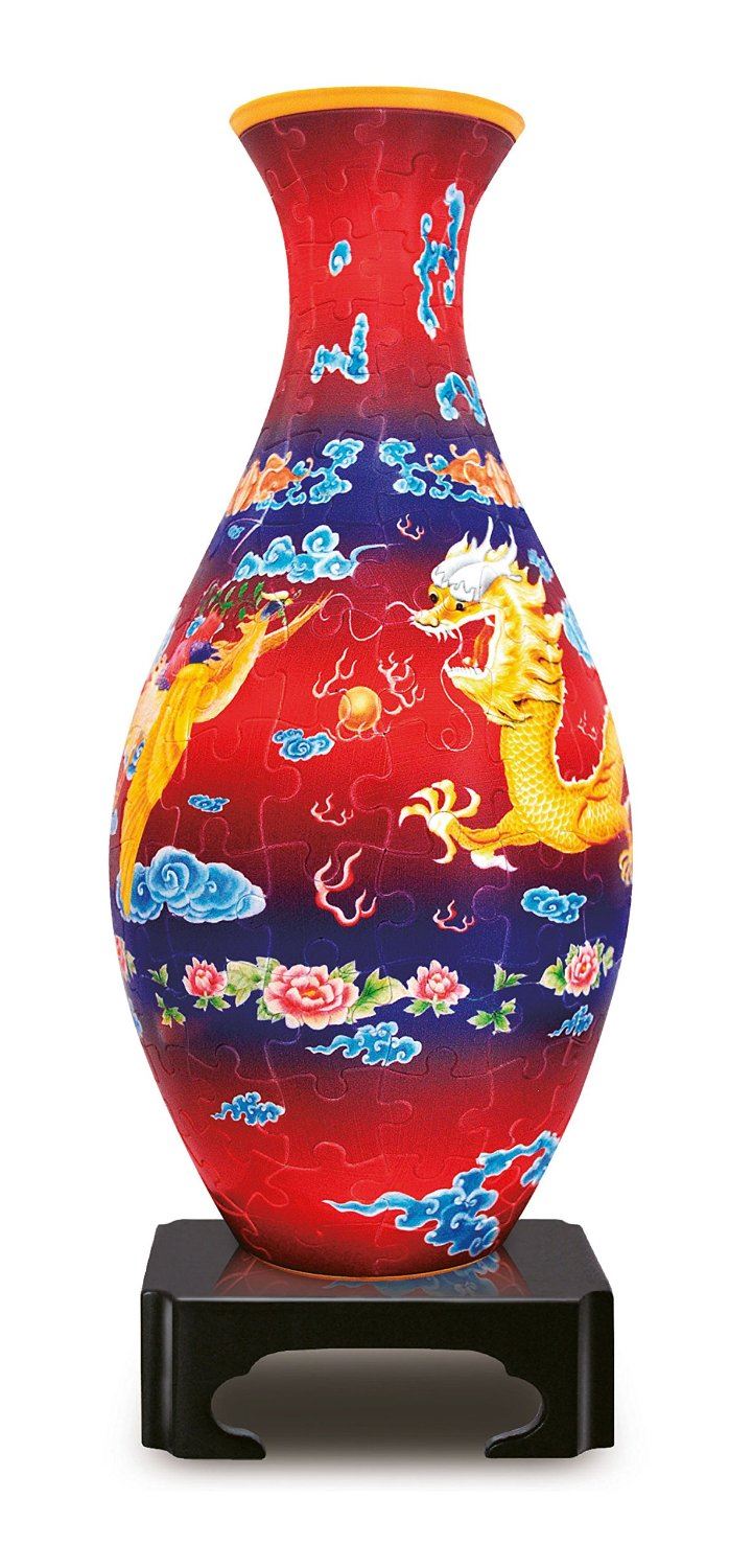 Paul Lamond Dragon 3D Puzzle Vase (160 Pieces) Jigsaw Oriental Display eBay