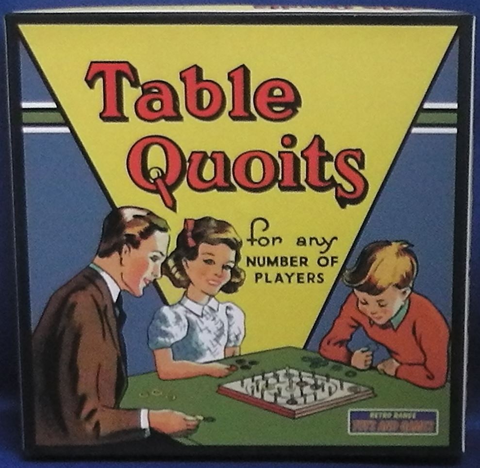 Table Quoits House of Marbles Games Classic Retro Board Table Game