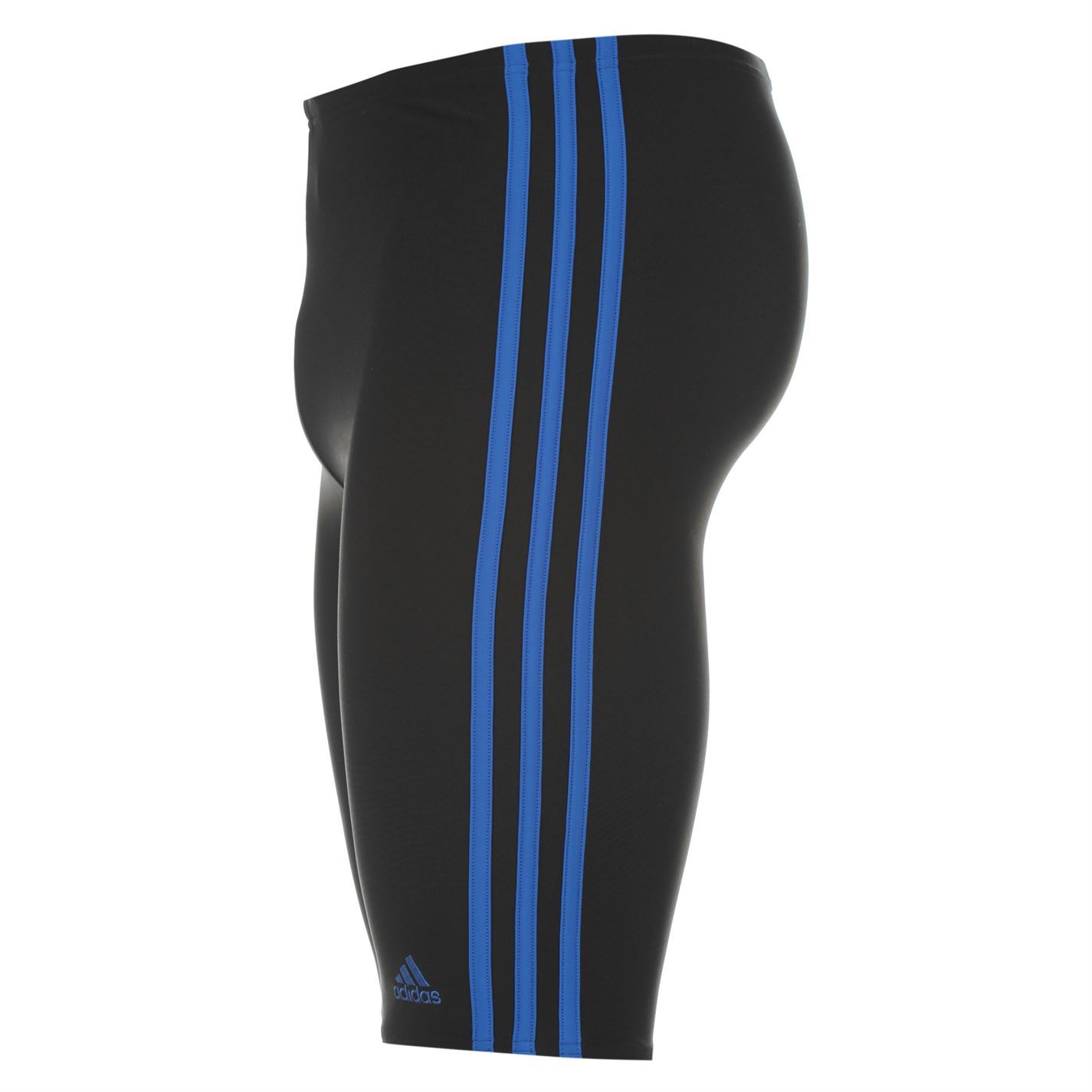 adidas Long Swimming Swimwear Shorts Mens Black/Blue
