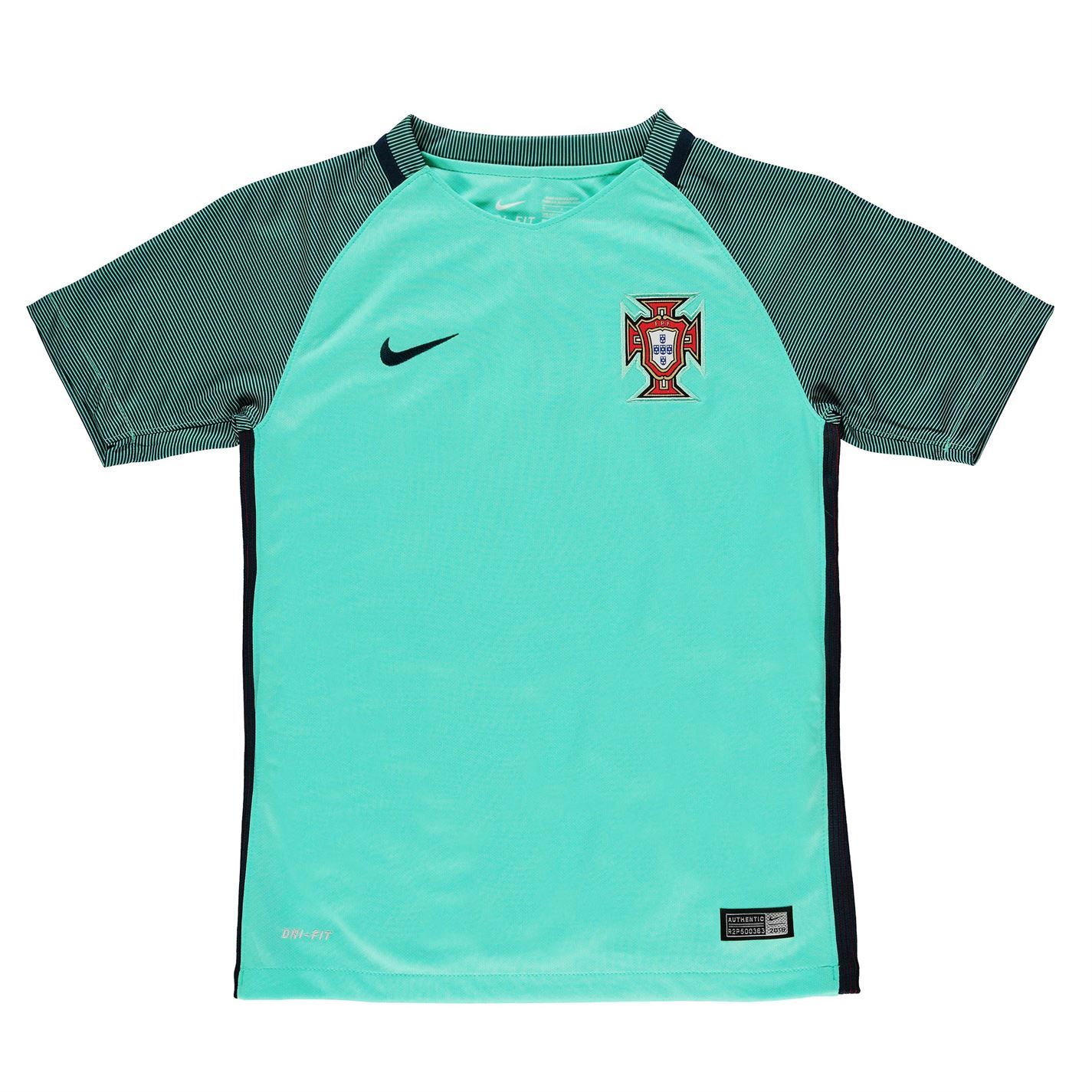 Nike Portugal Away Jersey 2016 Juniors Green Football Soccer Shirt Top eBay