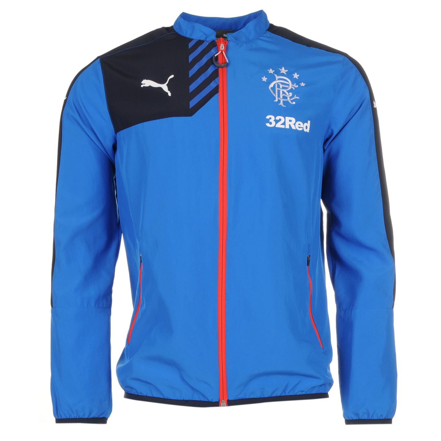 Puma Glasgow Rangers Football Club Woven Jacket Mens Royal/Navy