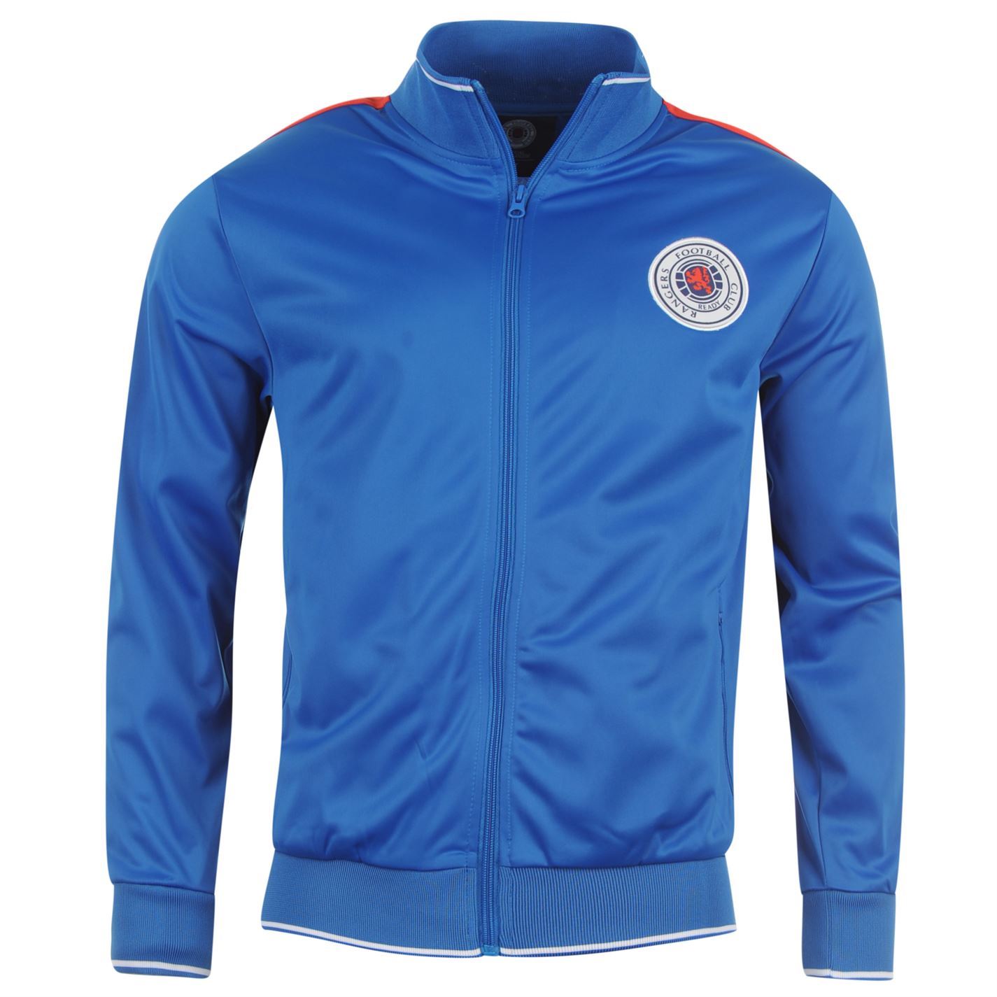 Glasgow Rangers FC Tracksuit Jacket Mens Royal Football Soccer eBay