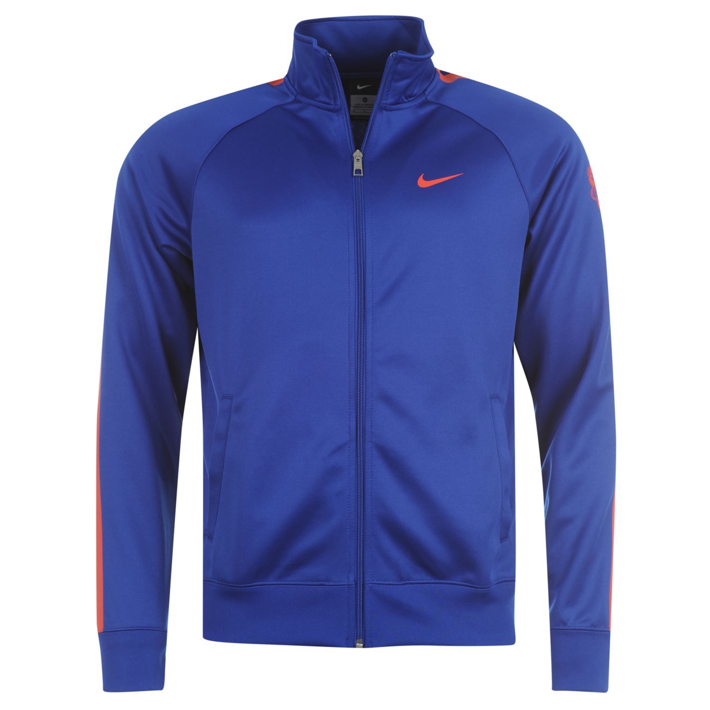 Nike Manchester United FC Core Tracksuit Jacket Mens Blue/Red Football