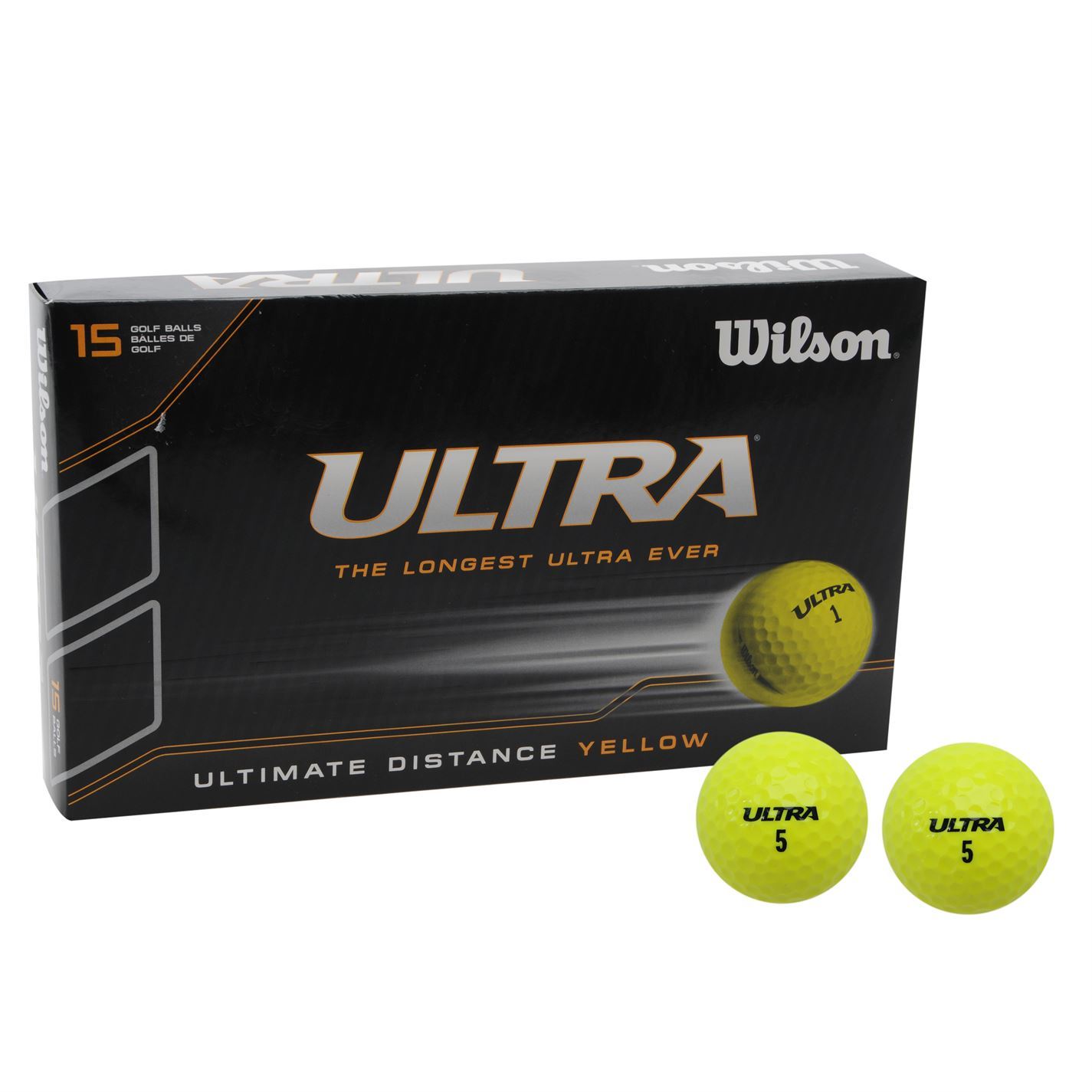 Wilson Ultra Titanium Core Golf Balls Yellow eBay