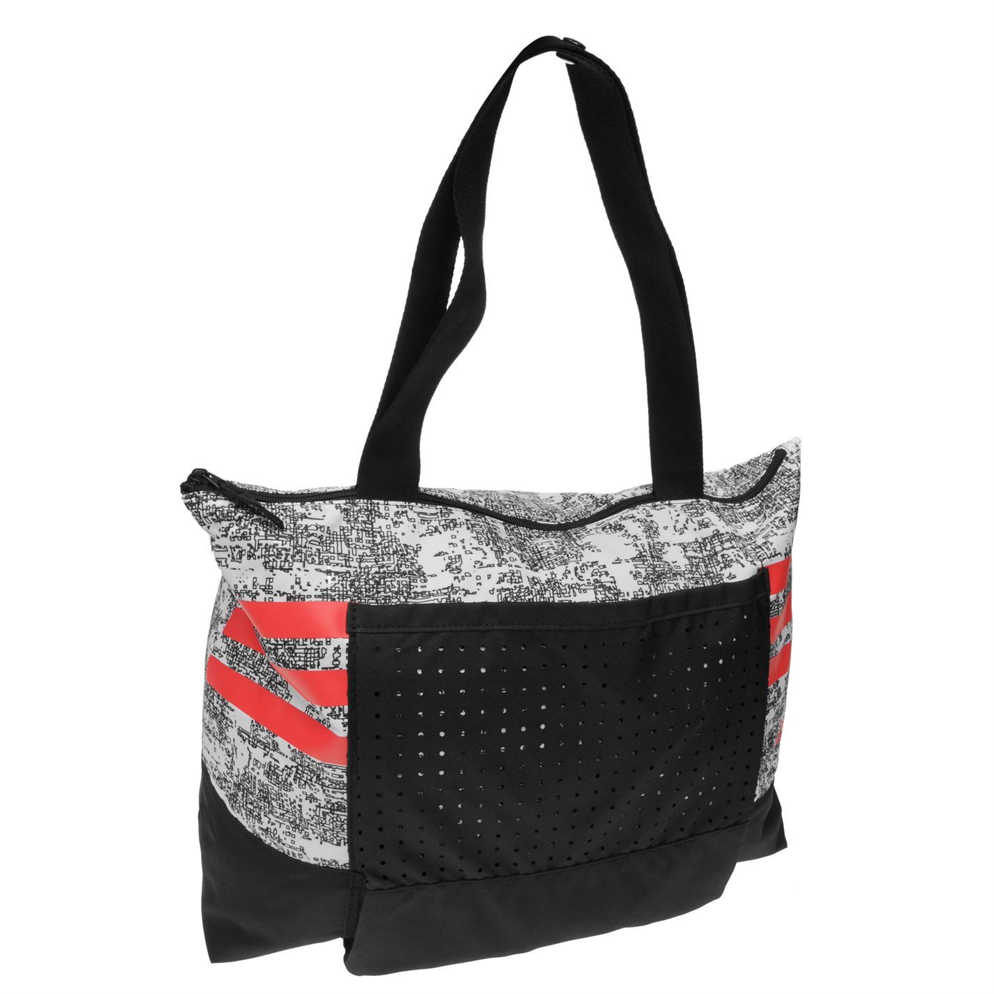 Adidas Graphic Tote Bag Womens Black/White/Pink Sports Gymbag Kitbag eBay