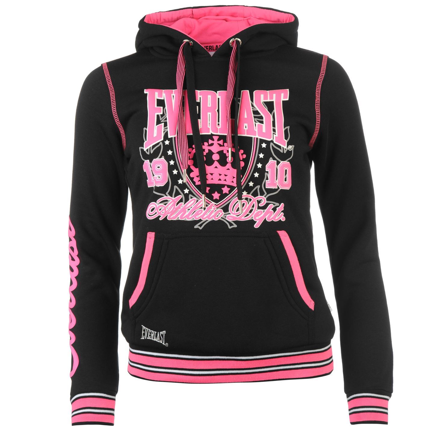 everlast hoodie black