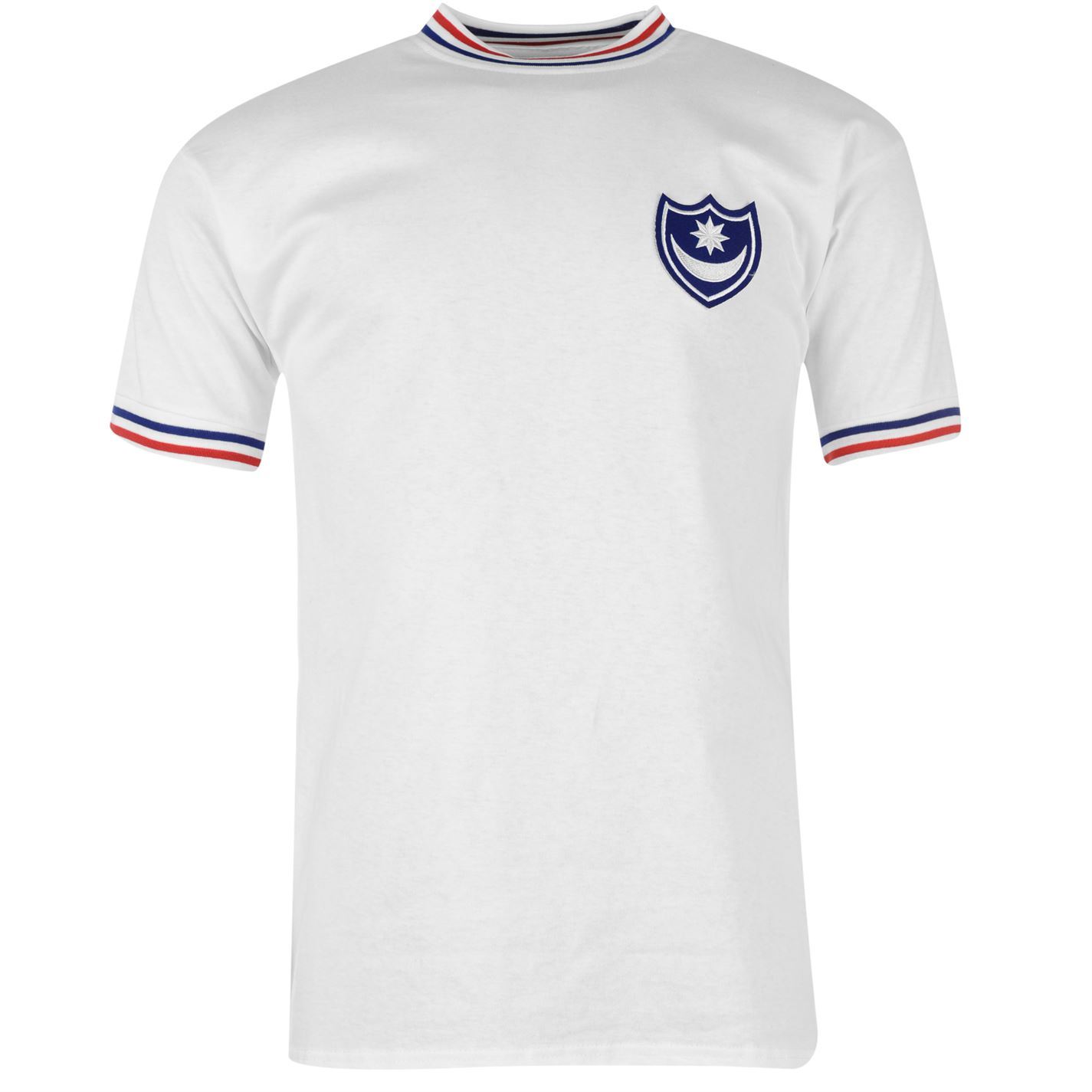 Portsmouth fc pompey 1968 away jersey mens score draw white football