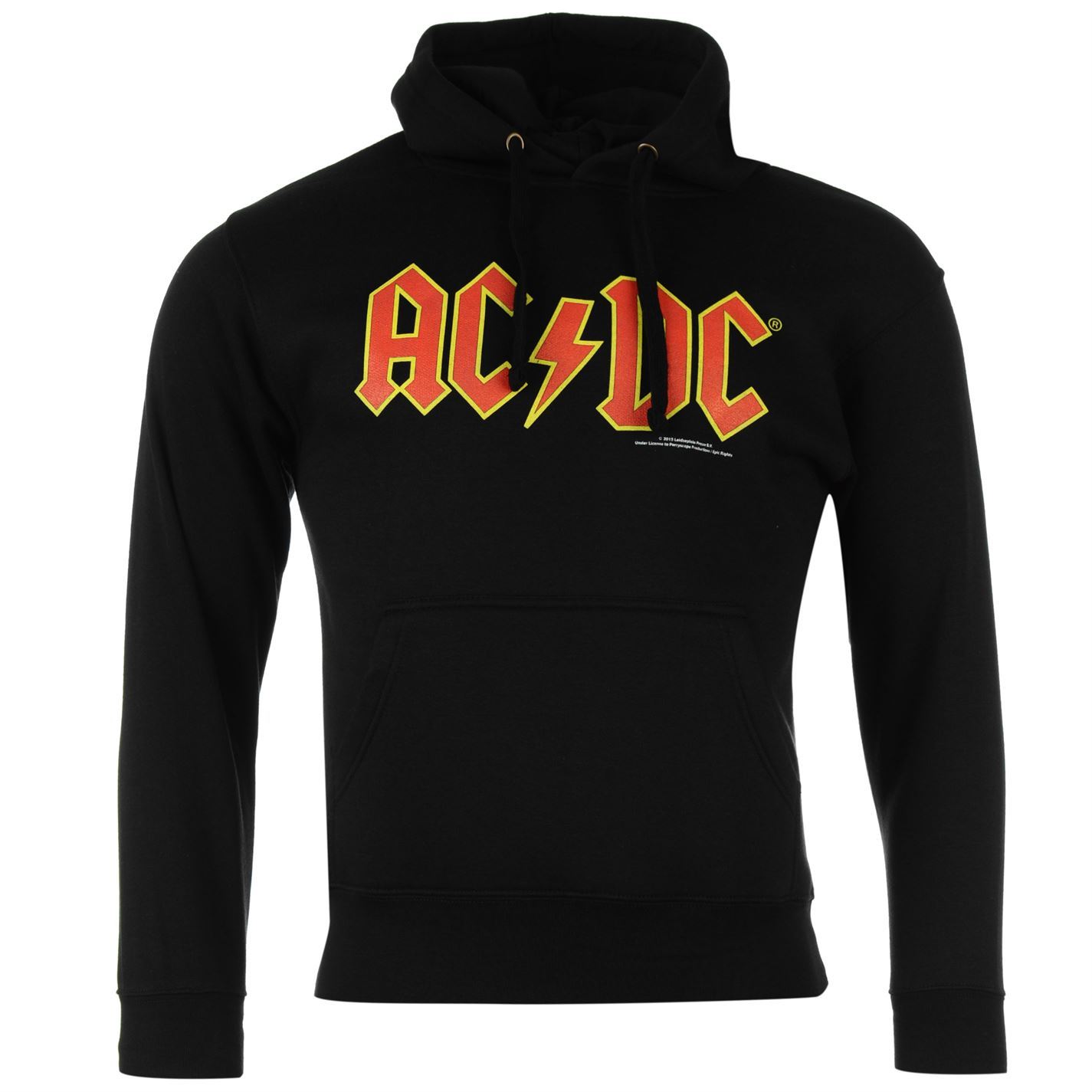 acdc official logo pullover hoody mens black sweater acdc official logo pullover hoody mens black sweater