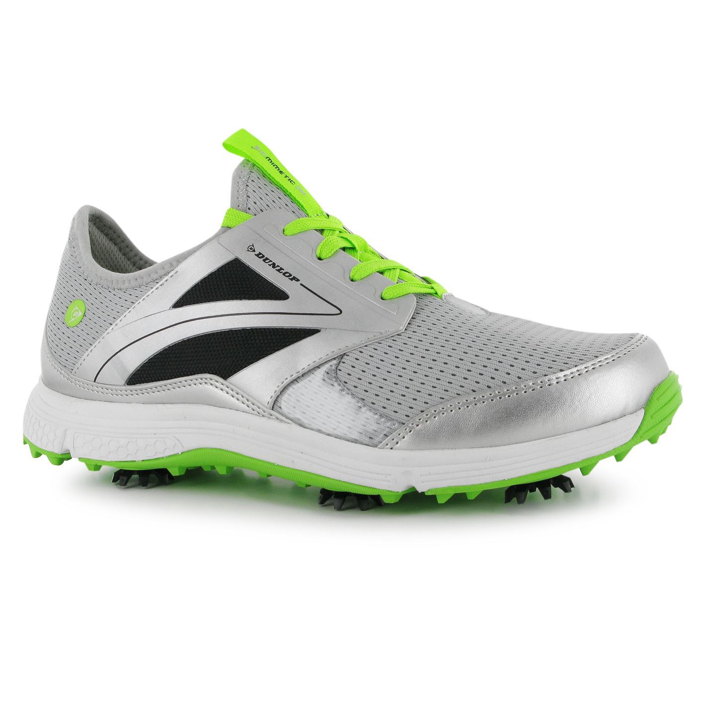 Dunlop Biomimetic 300 Aero Golf Shoes Mens Grey Golfing Footwear Shoe