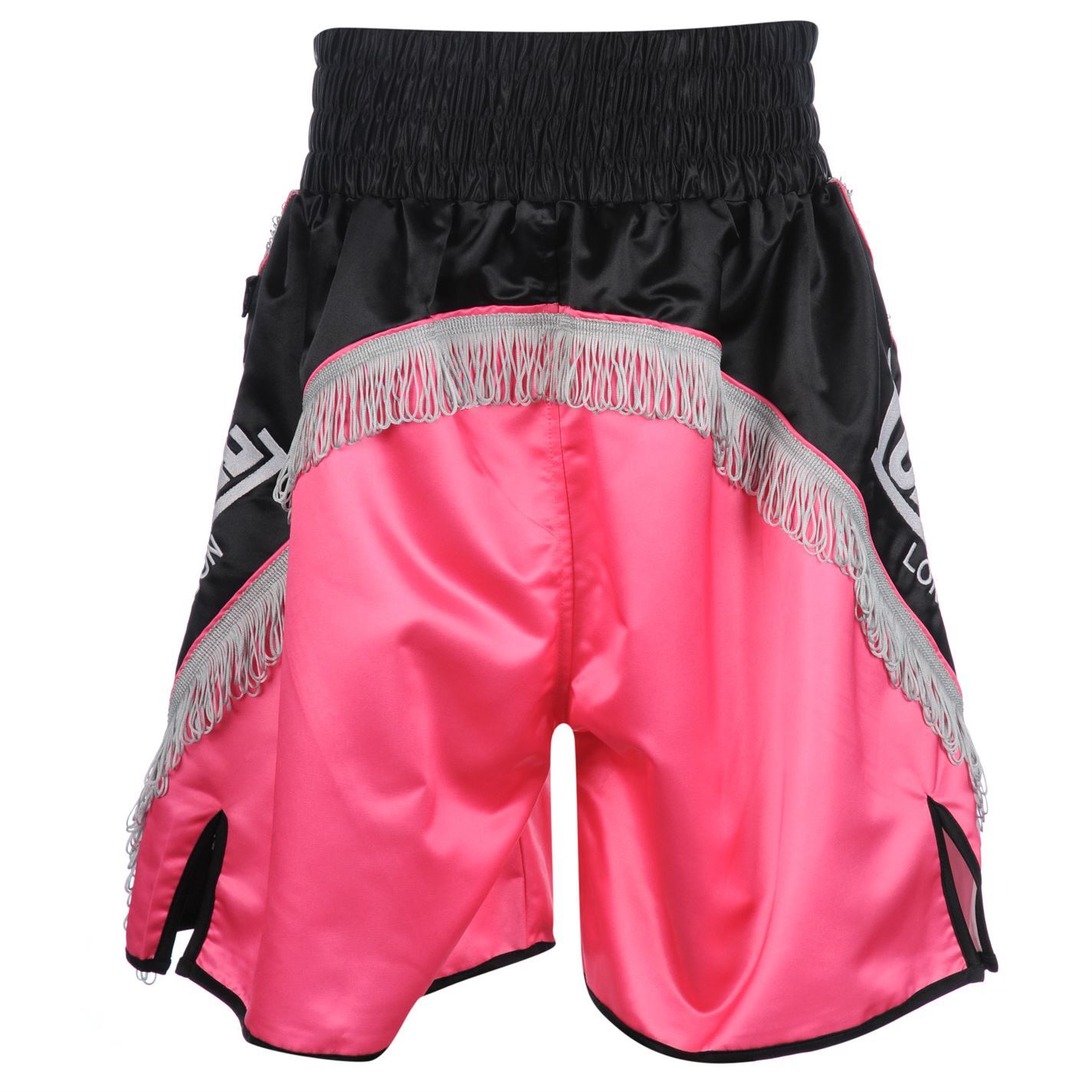 Lonsdale Braid and Tassel Shorts Pink/Black Boxing MMA eBay