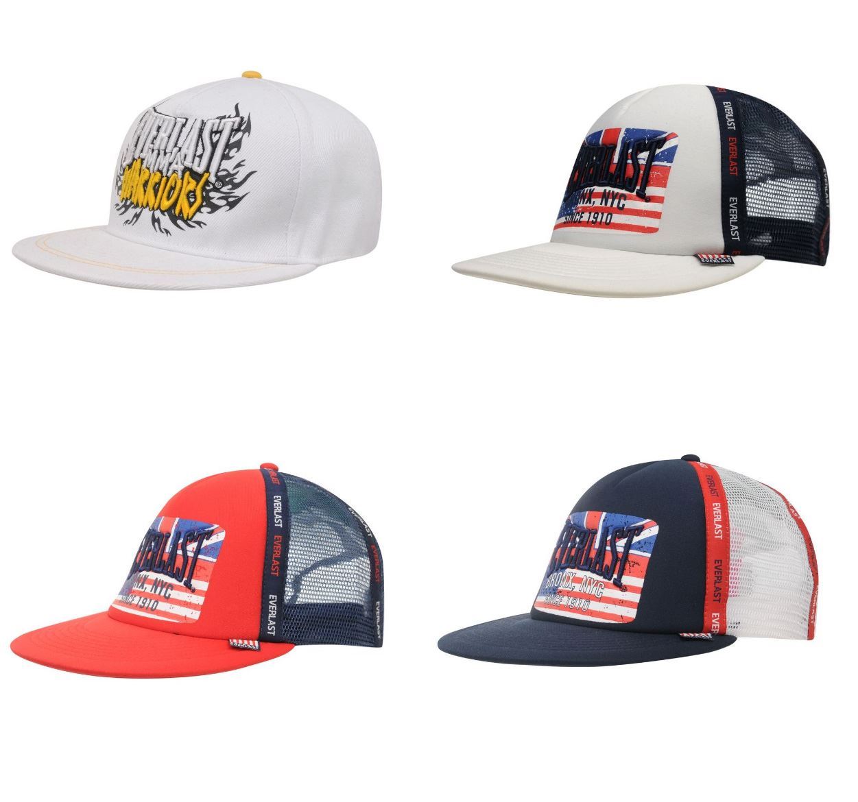 EVERLAST CAP HAT BRONX Truckers Style Mens Authentic Boxing Headwear eBay