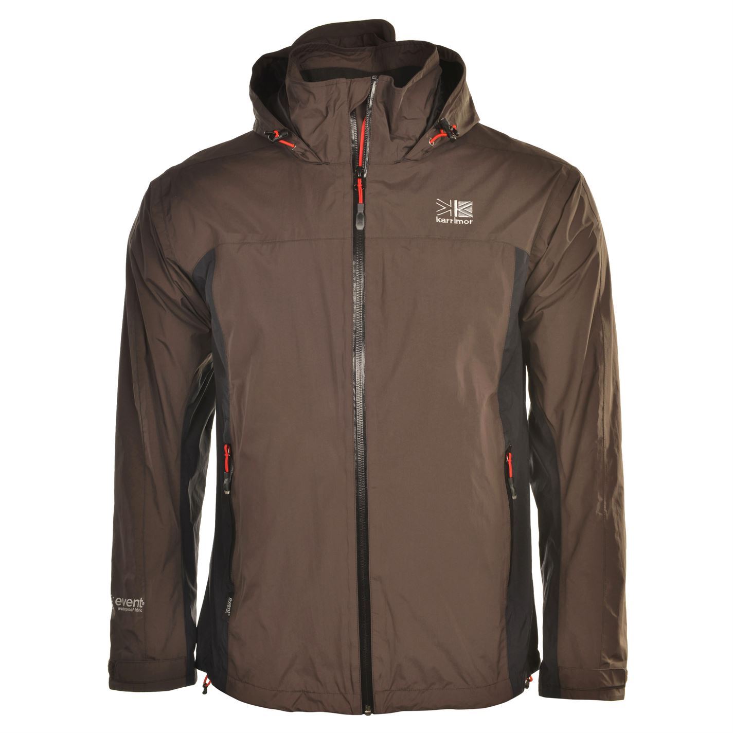 Karrimor Explorer Waterproof Windproof Jacket Coat Mens Moss/Black