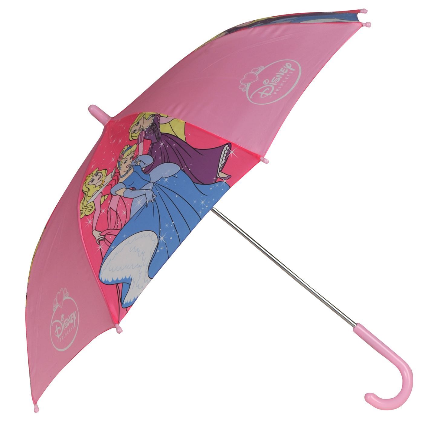 Disney Princess Umbrella Childs Pink Brolly Parasol Rain Guard eBay