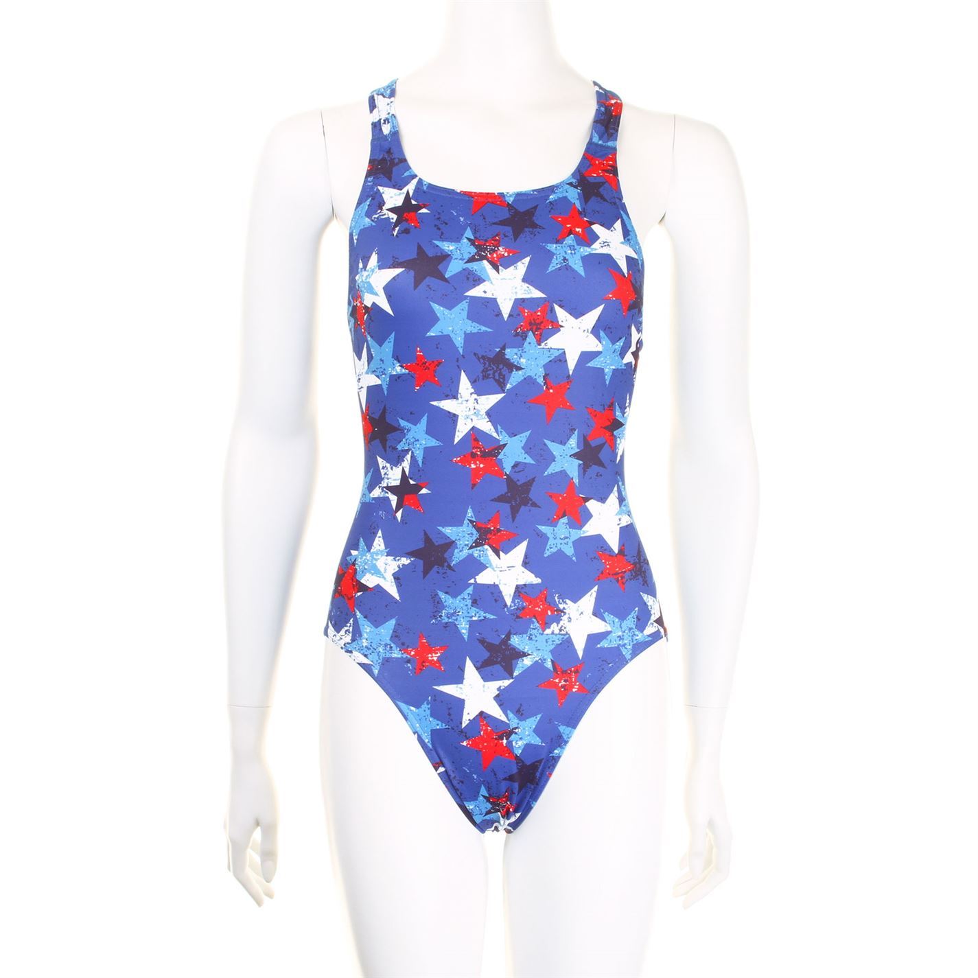 Maru Yankee Pacer Vault Back One Piece Swimsuit Swimming Costume Womens