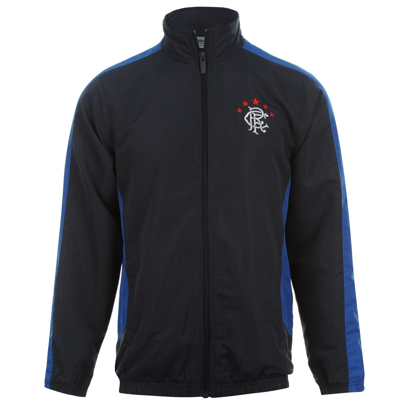 Glasgow Rangers FC Source Lab Woven Jacket Mens Navy Football Soccer