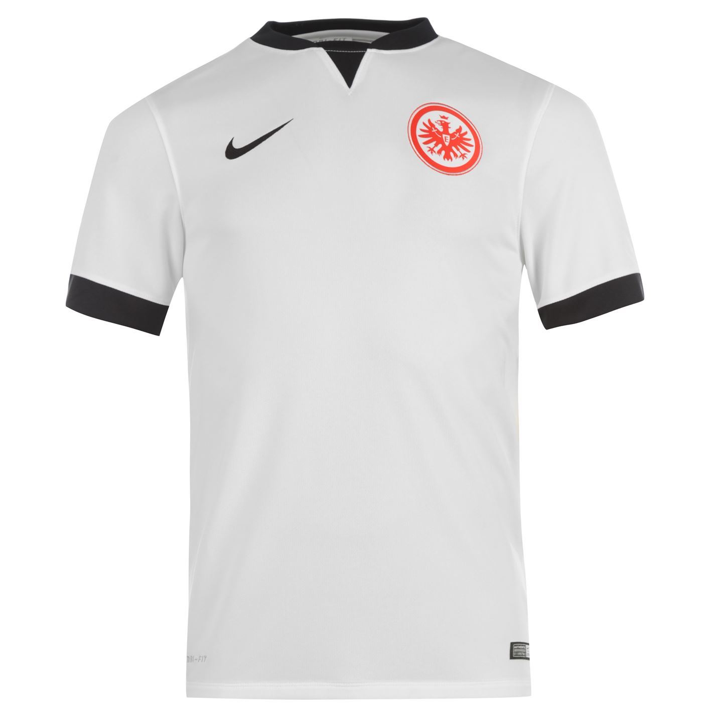 Nike Eintracht Frankfurt Mens Away Jersey 2014 2015 White/Black