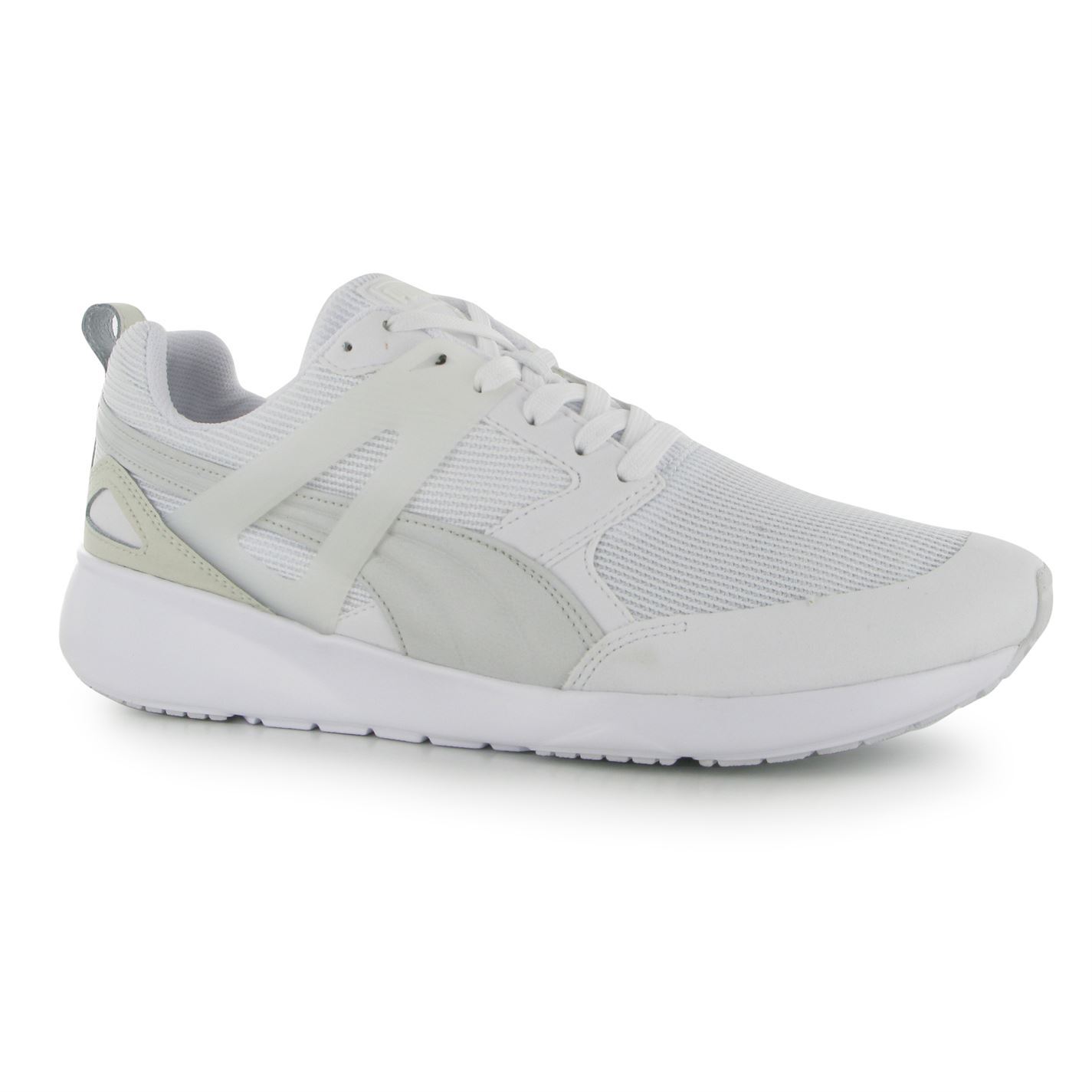 Puma Aril Evolution Sports Fitness Trainers Mens White Mono Gym