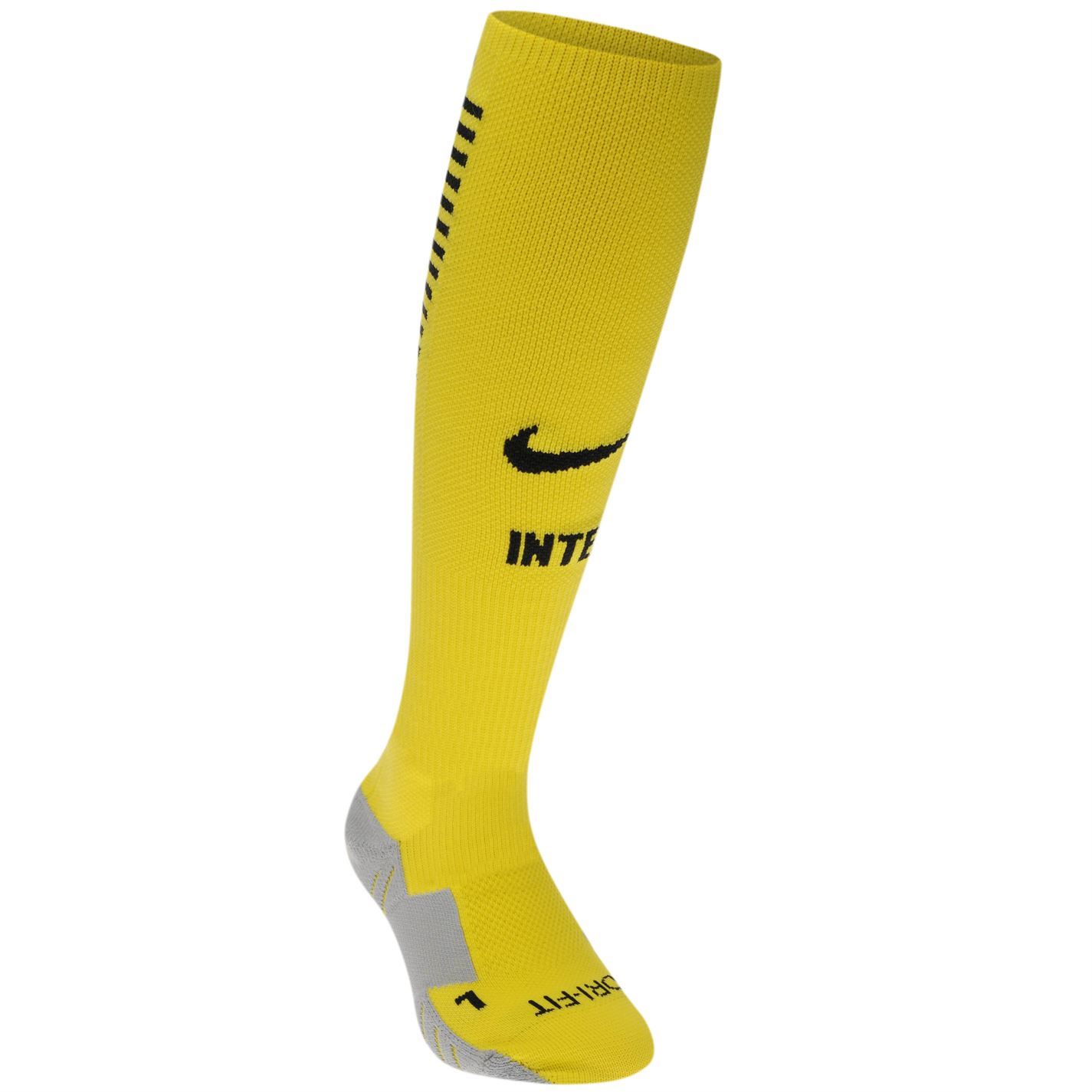 Nike Inter Milan Home Socks 2016 2017 Yellow/Black Football Soccer eBay