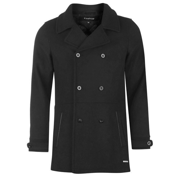 Mens Fashion Solid Color Woolen Blend Double Ted British Coats For Men Hi Korean Fashion