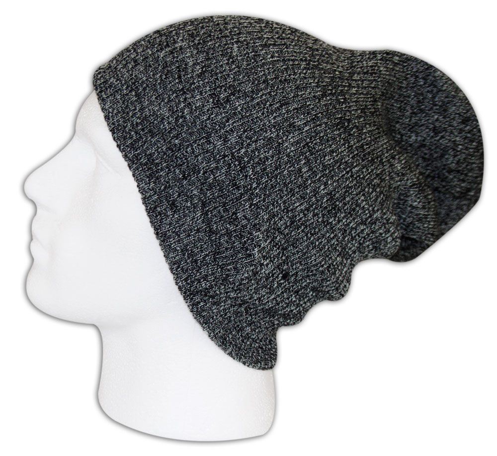 Unisex Men Women Knitted Floppy Slouch Beanie Hat Chunky Outdoor Winter Cap ...