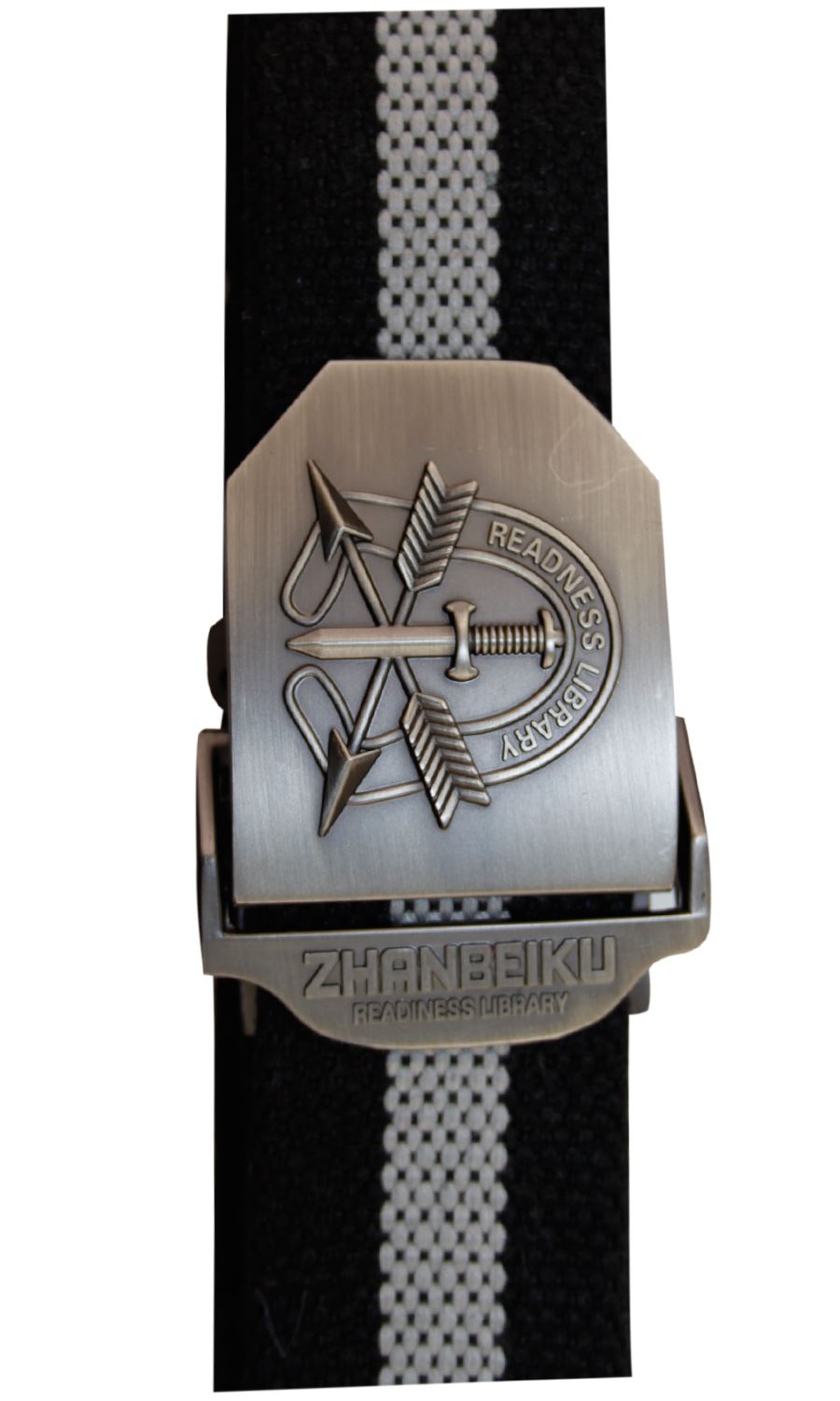 New Mens Novelty Metal Buckle Heavy Canvas Casual Fashion bing Big