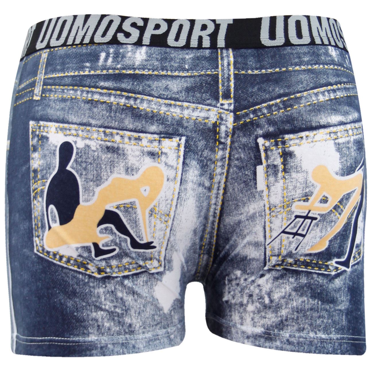 New S5 Men Cotton Stretch Boxer Shorts Underwear Funny Novelty Trunks