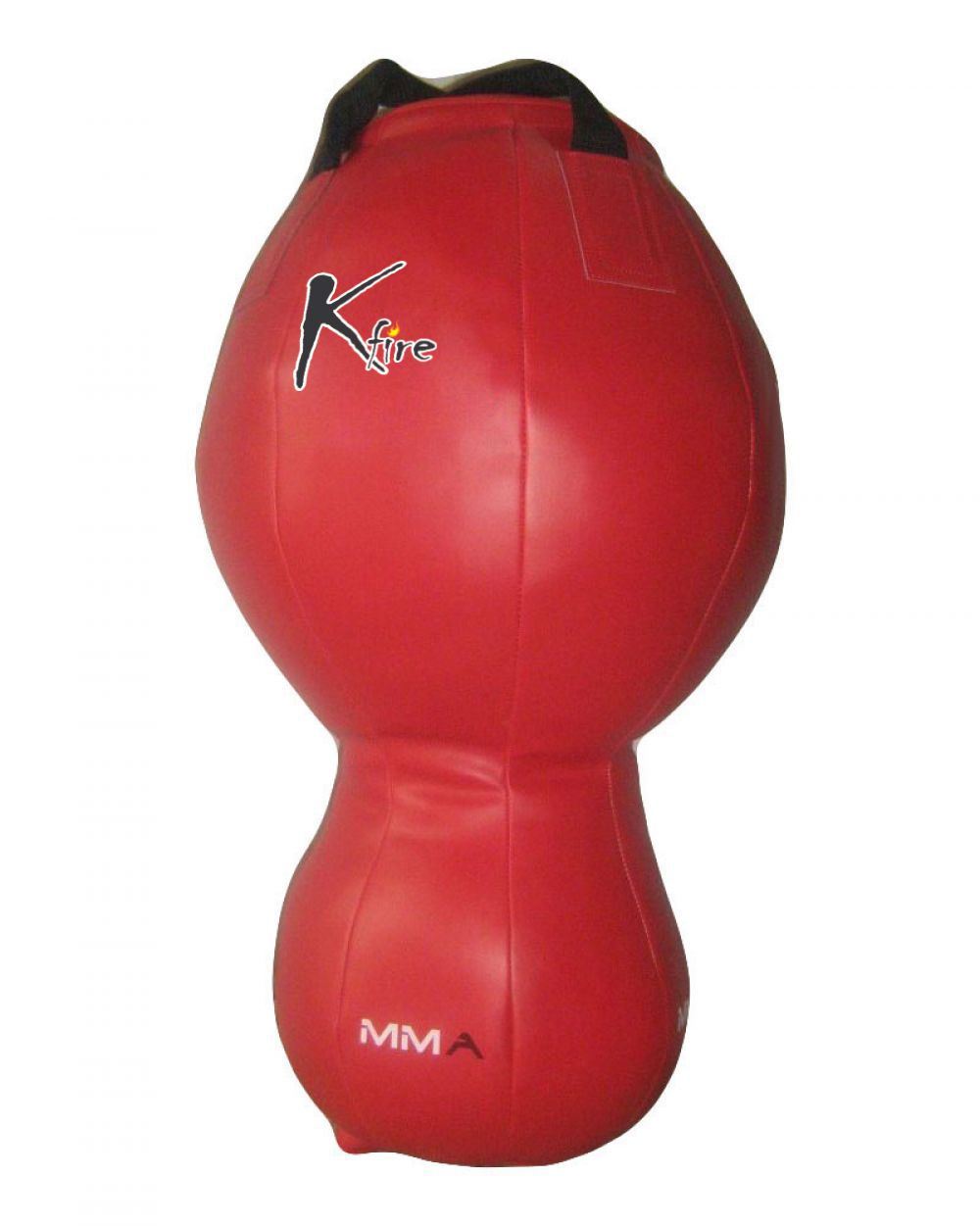 Kfire Leather MMA Hanging Stripes Dummy Wide Cylinder Torso Punching