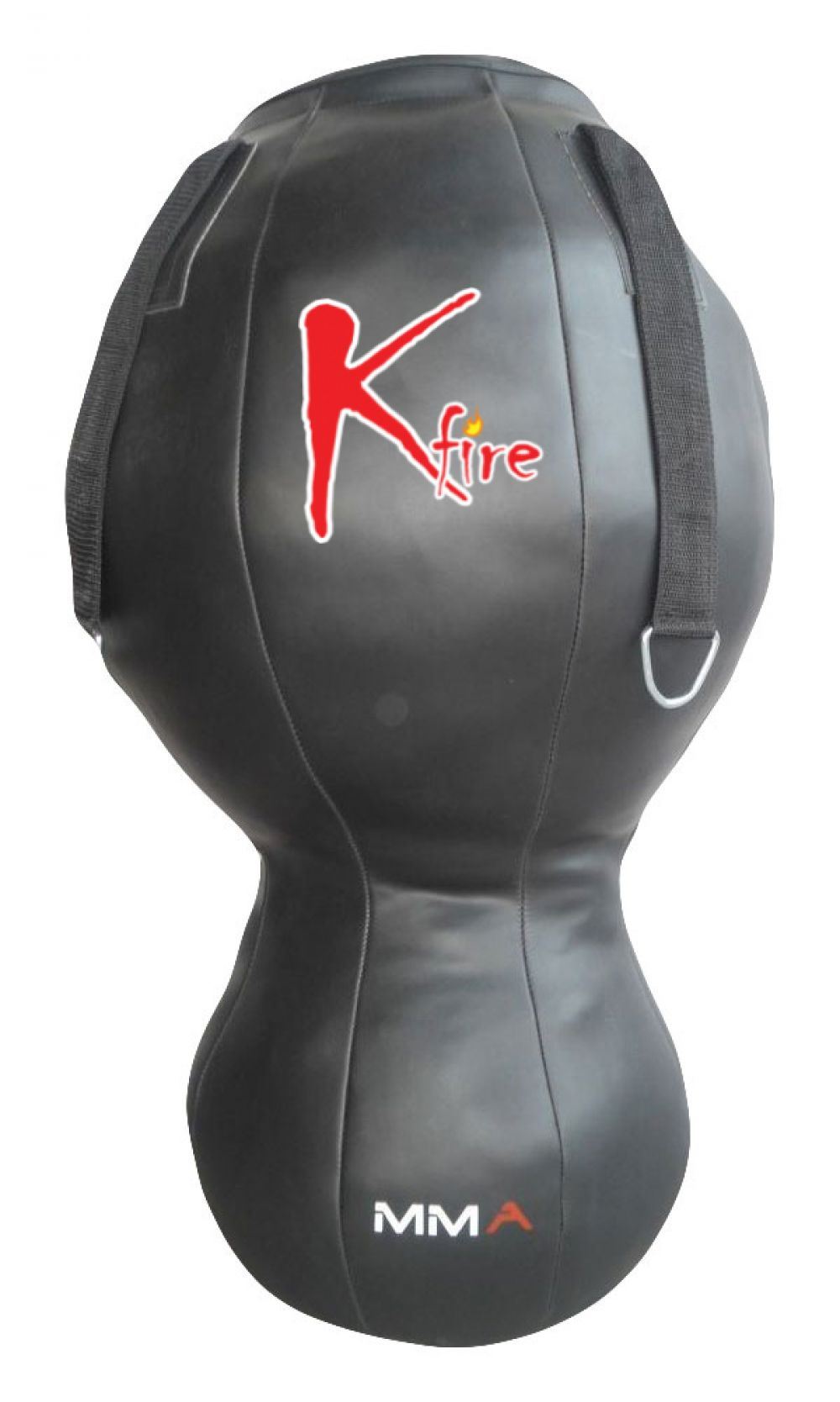 Kfire Leather MMA Hanging Stripes Dummy Wide Cylinder Torso Punching