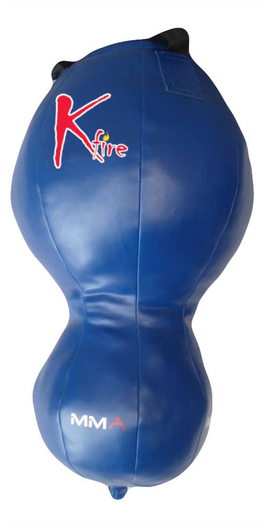 Kfire Leather MMA Dummy Wide Cylinder Torso Punching Bag Hanging Stripes eBay
