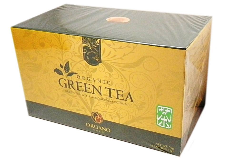 Organo Gold Organic Green Tea Ganoderma Gourmet Choose Pack of 1,2,6
