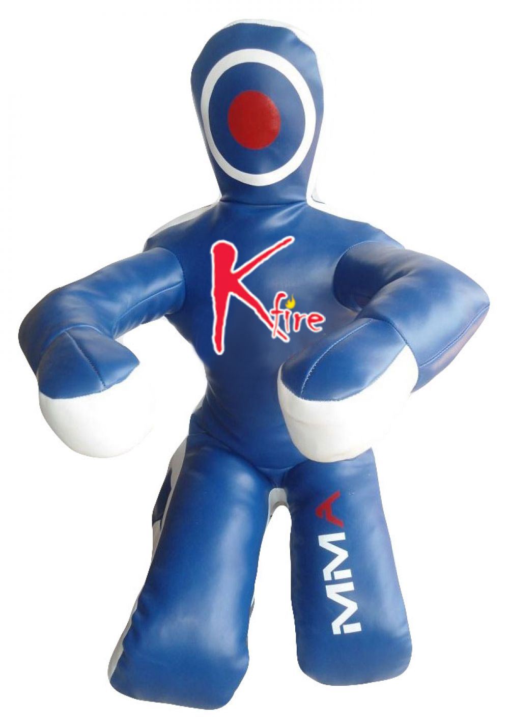 MMA Grappling Dummy For Training - Unfilled Sitting Punching Dummy For BJJ, Wrestling, Judo, Karate (59\" For Adults)