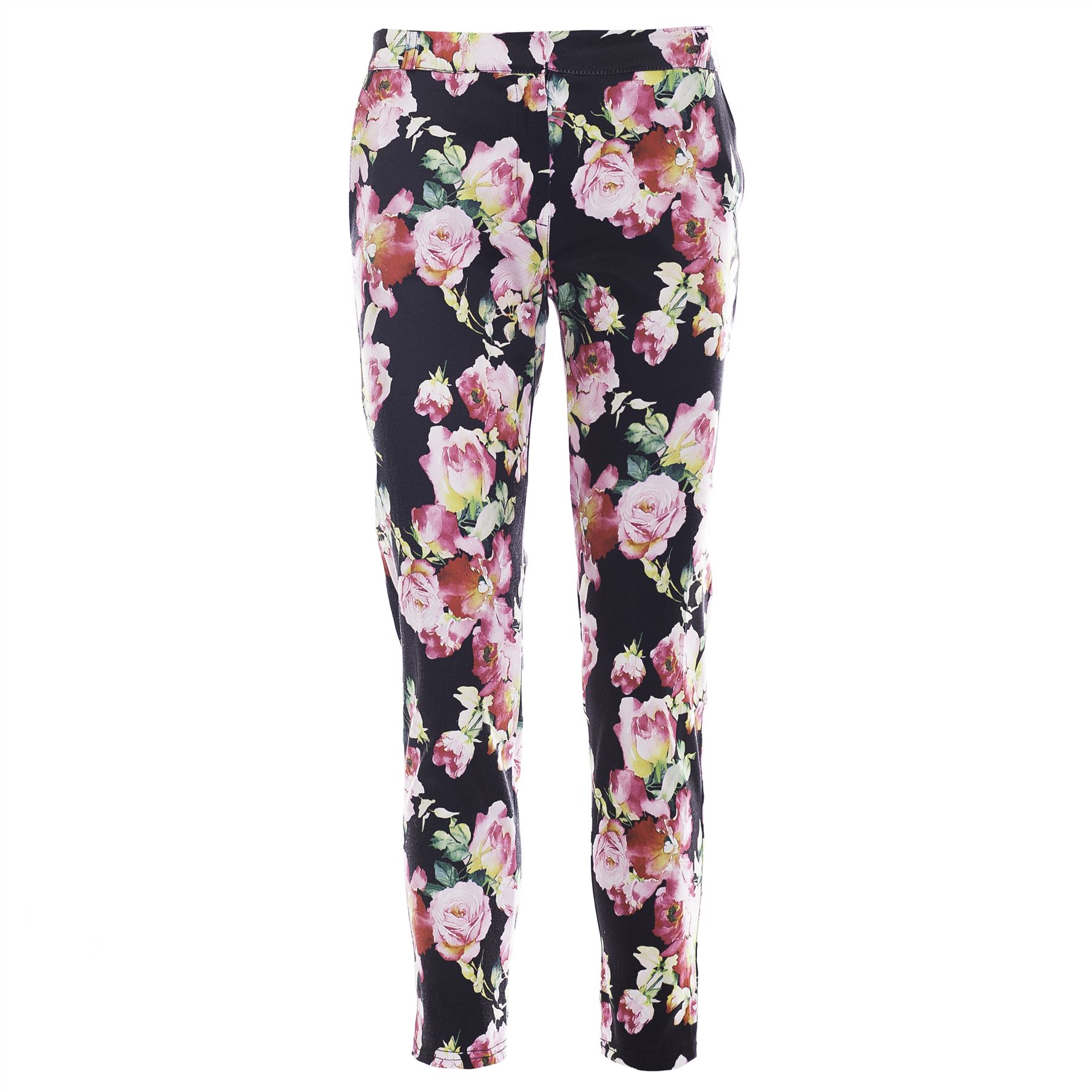 floral print jeans womens