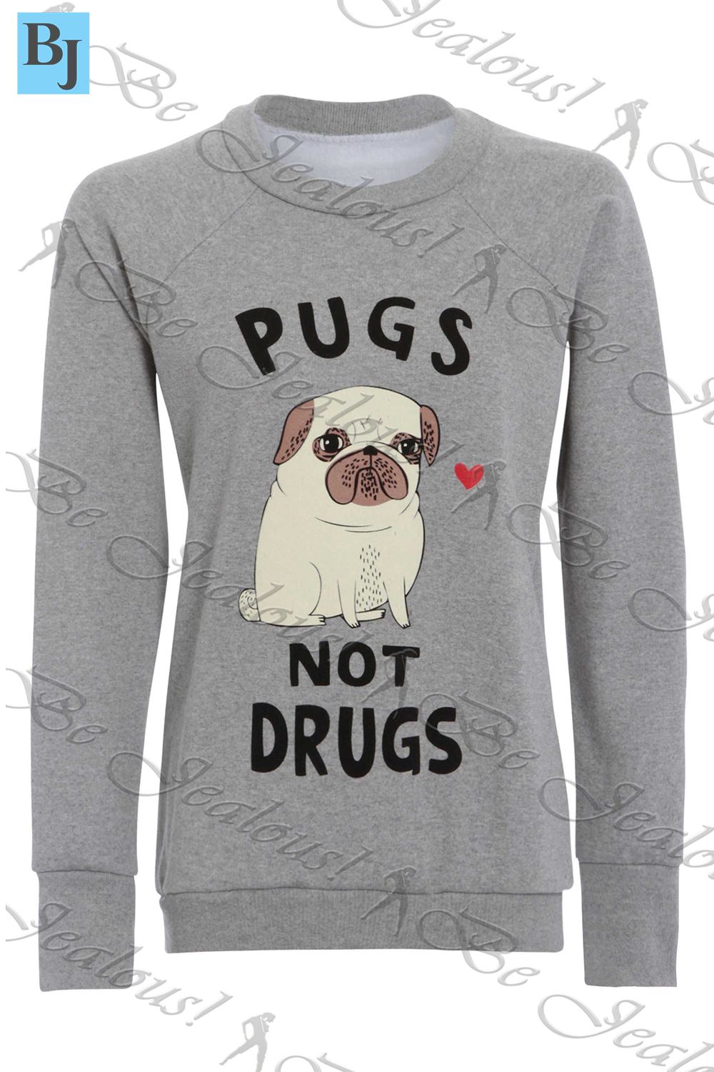 pug cocaine pugs not drugs sweatshirt womens baggy oversized fleece knitted jumper ebay pug cocaine pugs not drugs sweatshirt womens baggy oversized fleece knitted jumper ebay