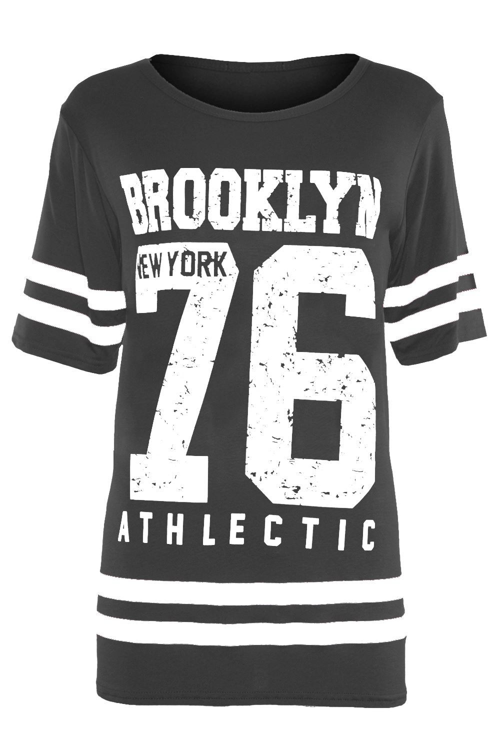 Kids Brooklyn 76 New York 98 T Shirt Girls Varsity Basketball Cap Sleeve Top eBay