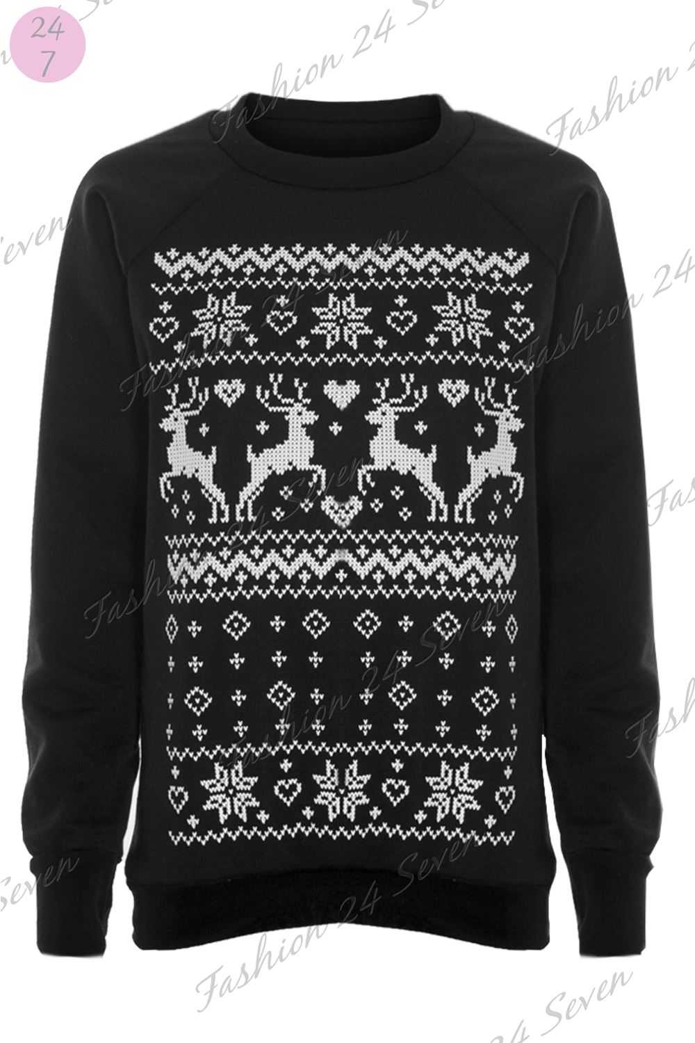 Womens Reindeer Sweater
