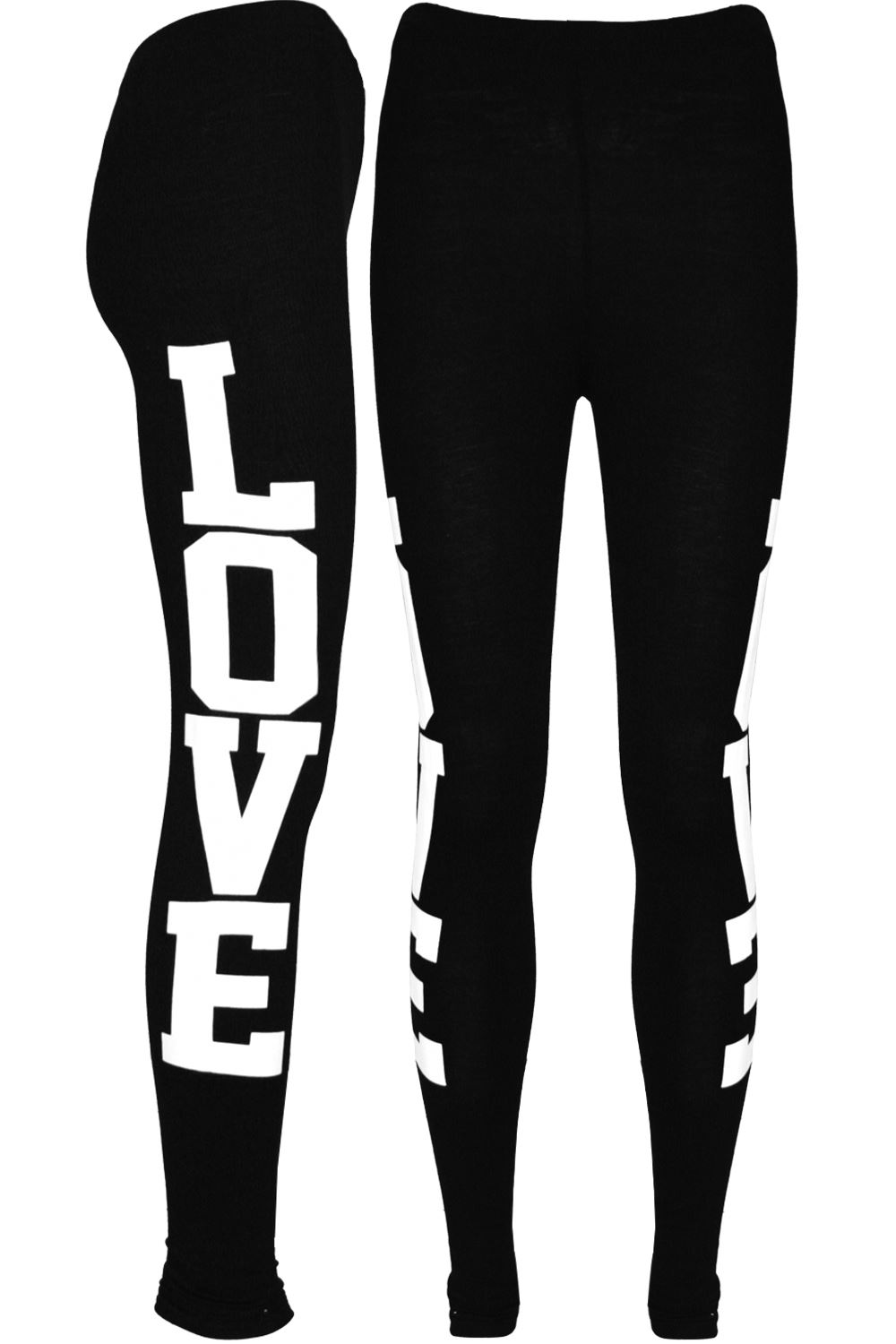 Womens Ladies Printed Like A Boss Workout New York Full Length Stretchy