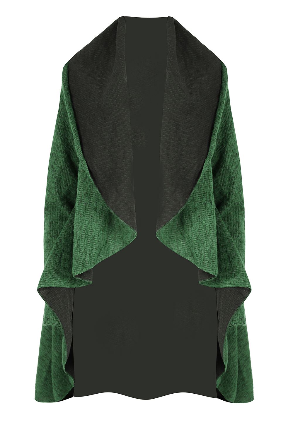 Womens Oversized Waterfall Long Sleeve Cardigan Ladies Baggy Knit Coat Jacket | eBay