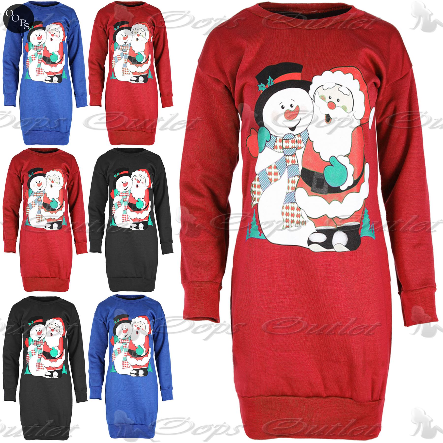 baggy christmas jumper dress