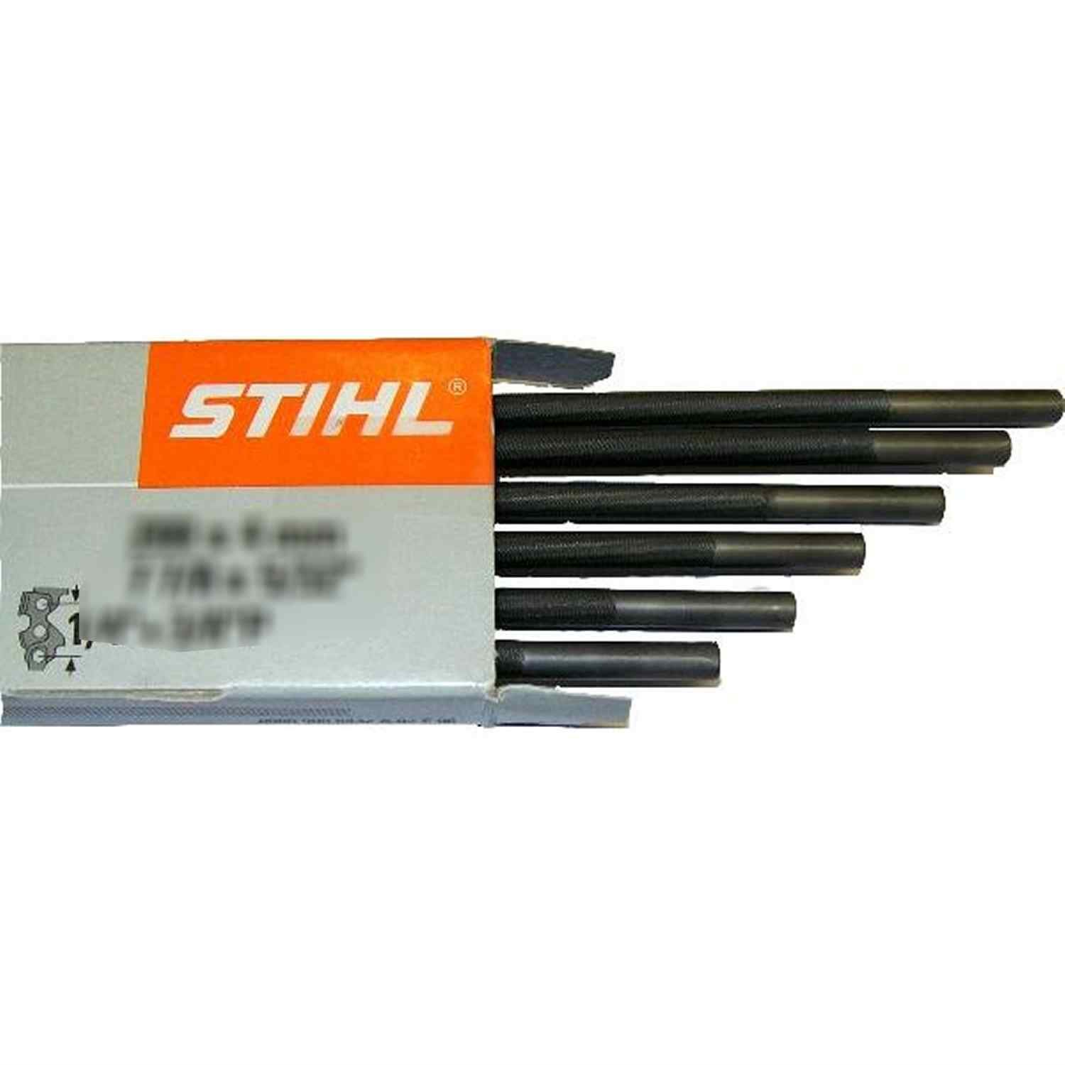 Stihl Chainsaw 4mm Files. Box of 6. 1/4" & 3/8"P Chains. 5605 772 4006