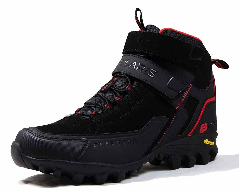 Polaris Mens Shredder MTB Cycling Boots Black/Red EUR 44 eBay