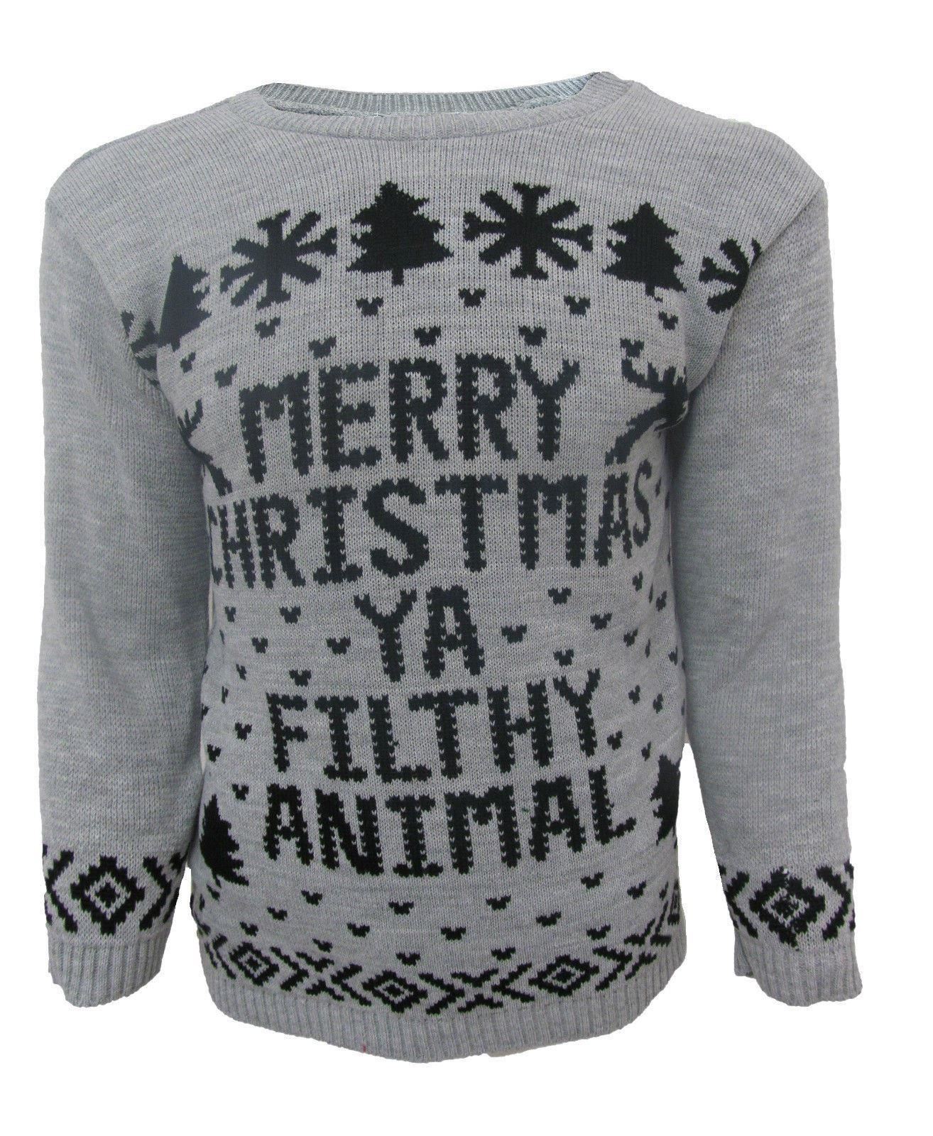 Unisex Christmas Jumpers Olaf Minion ReindeerxMAS ...