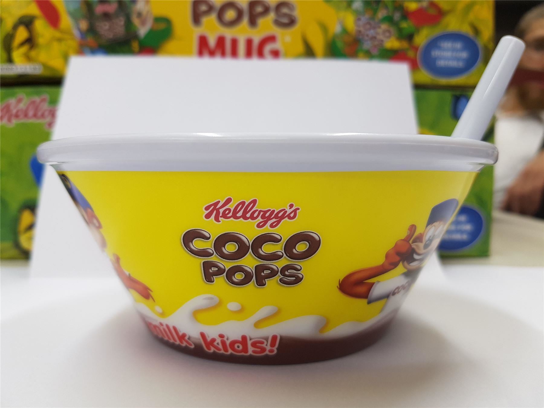 kelloggs kids plate with straw eBay